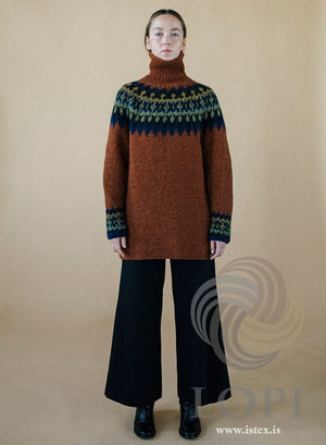 Castle Lettlopi Long Wool sweater - Knitting Kit
