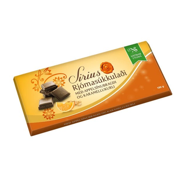 Christmas Chocolate with Orange and Crunchy Caramel - The Icelandic Store
