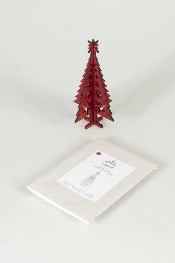 Christmas Tree Large Plywood Laser Cut - The Icelandic Store