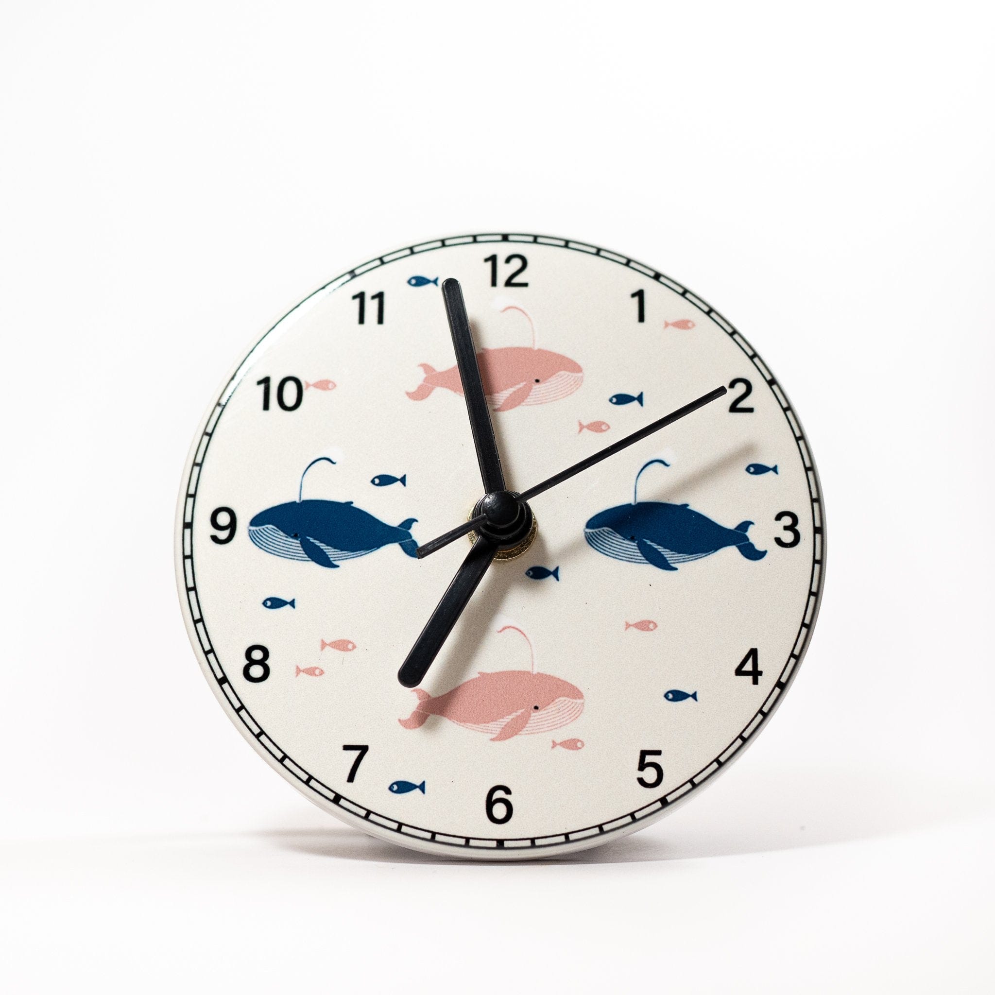The friendly Whale | Ceramic Clock