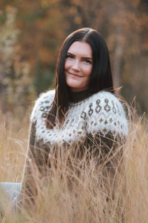 Coarvegiella Moor Spring Lettlopi Wool sweater - Knitting Kit