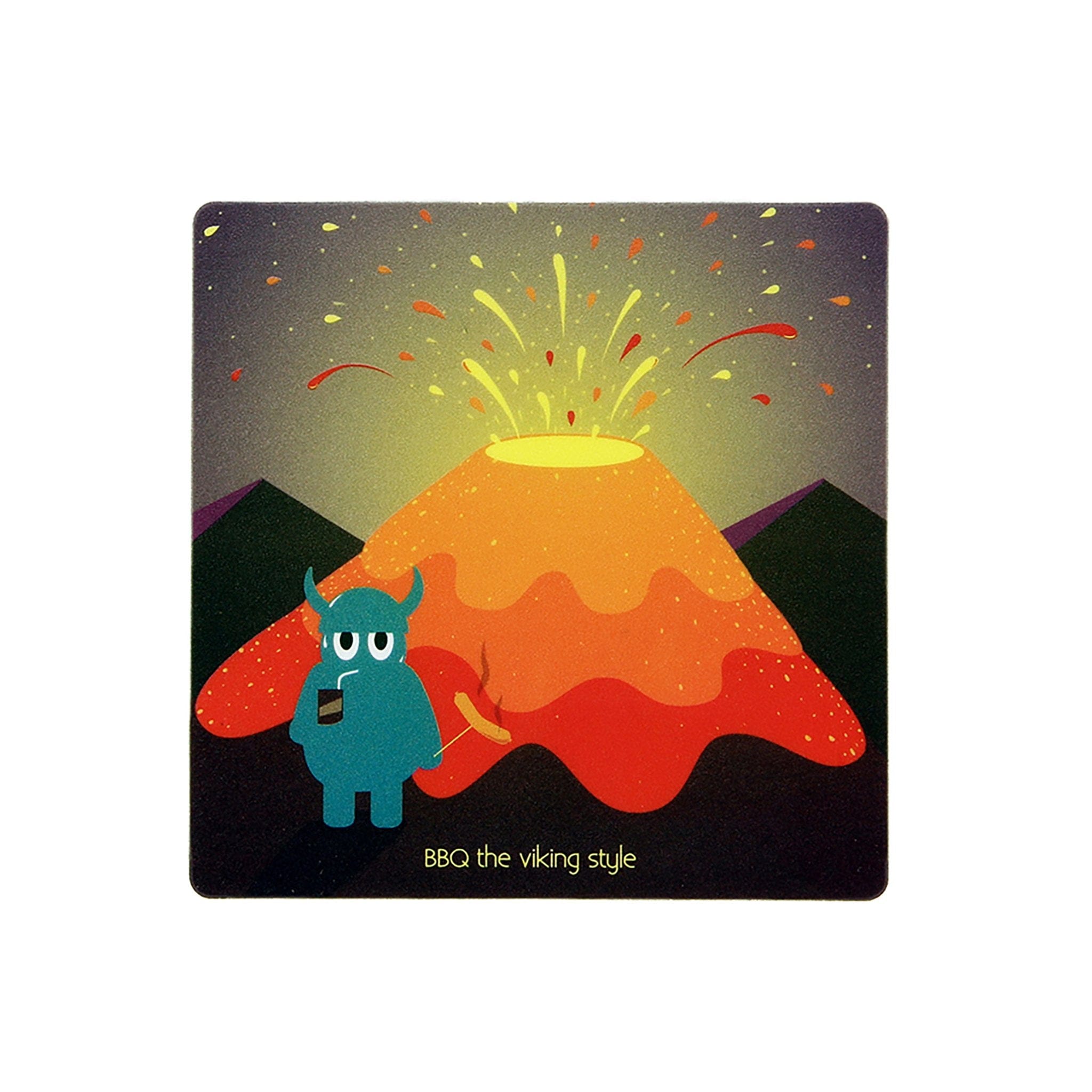 BBQ the Viking Style | Coaster