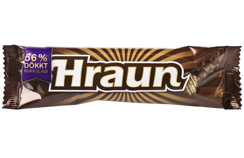 Hraun – Traditional Icelandic Dark Chocolate Bar 30g