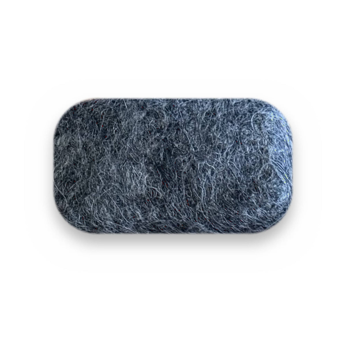 Icelandic Felted Wool Soap – Dark Grey