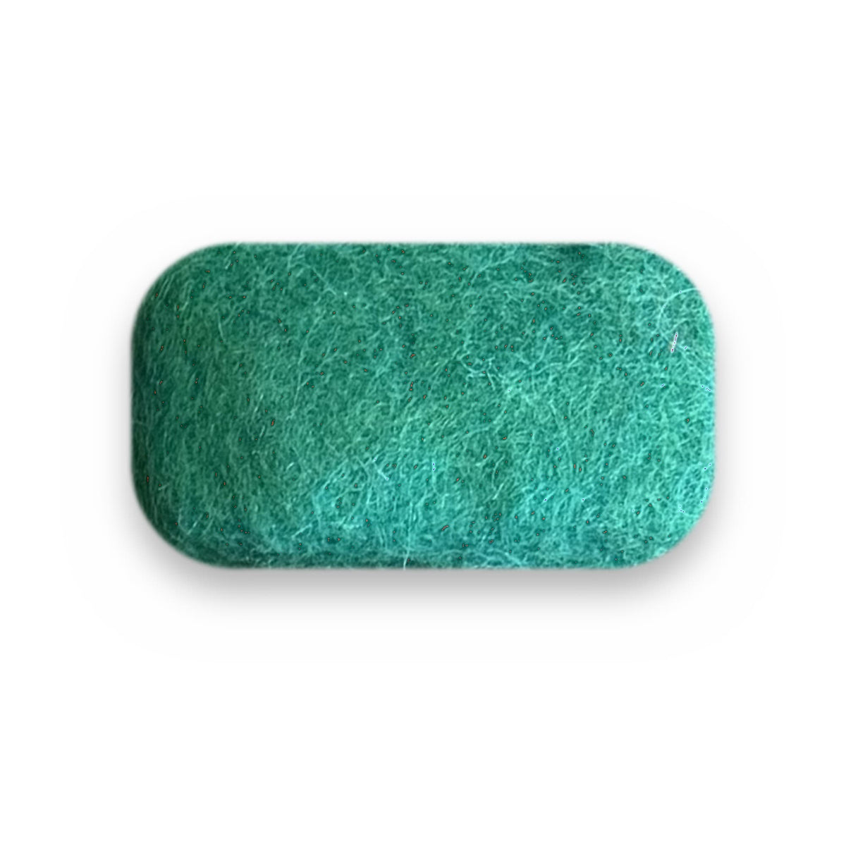 Icelandic Felted Wool Soap – Green