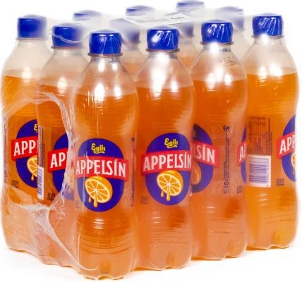 Egils Appelsin - Pack of 12  |  Icelandic Egils Orange Soft drink