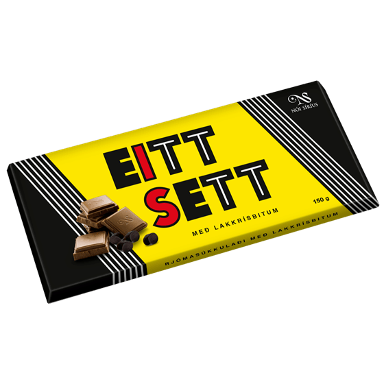 Eitt Sett - Noi Sirius Milk Chocolate with liquorice