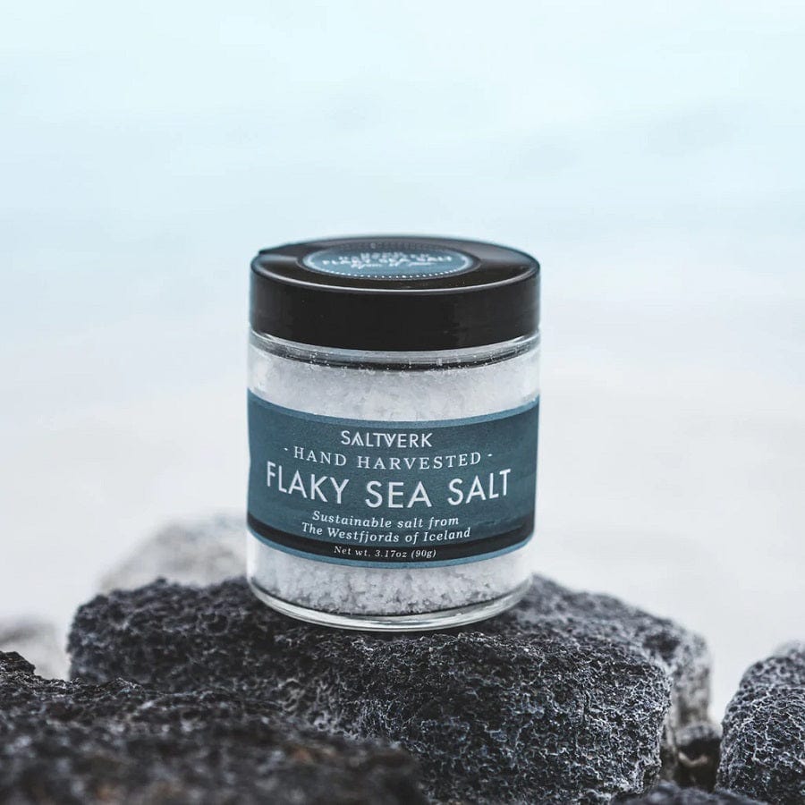 Gift Box with 4 sample of Icelandic Sea Salt Flakes - The Icelandic Store