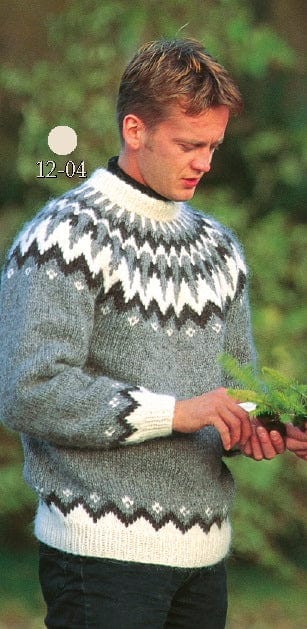 Forseti - Grey Pullover Knitting Kit