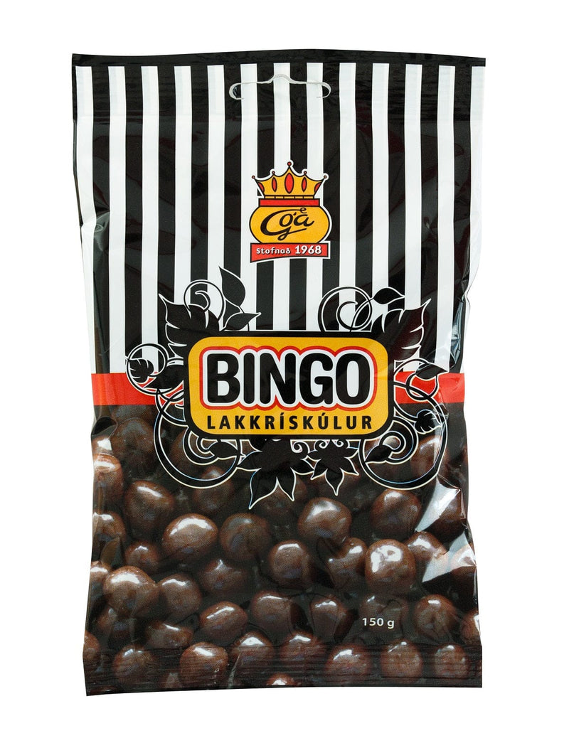 Goa Bingo Chocolate Liquorice Balls - The Icelandic Store