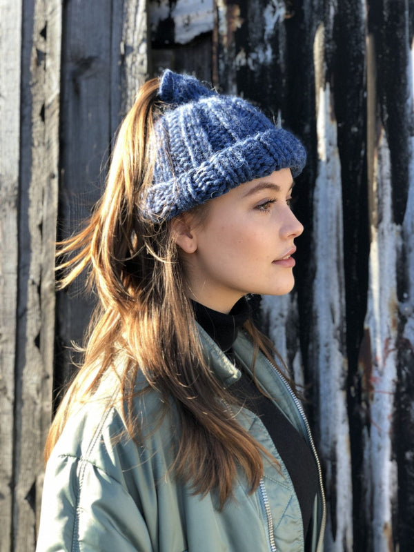 Free Icelandic Wool Hat knitting pattern - Bardabunga