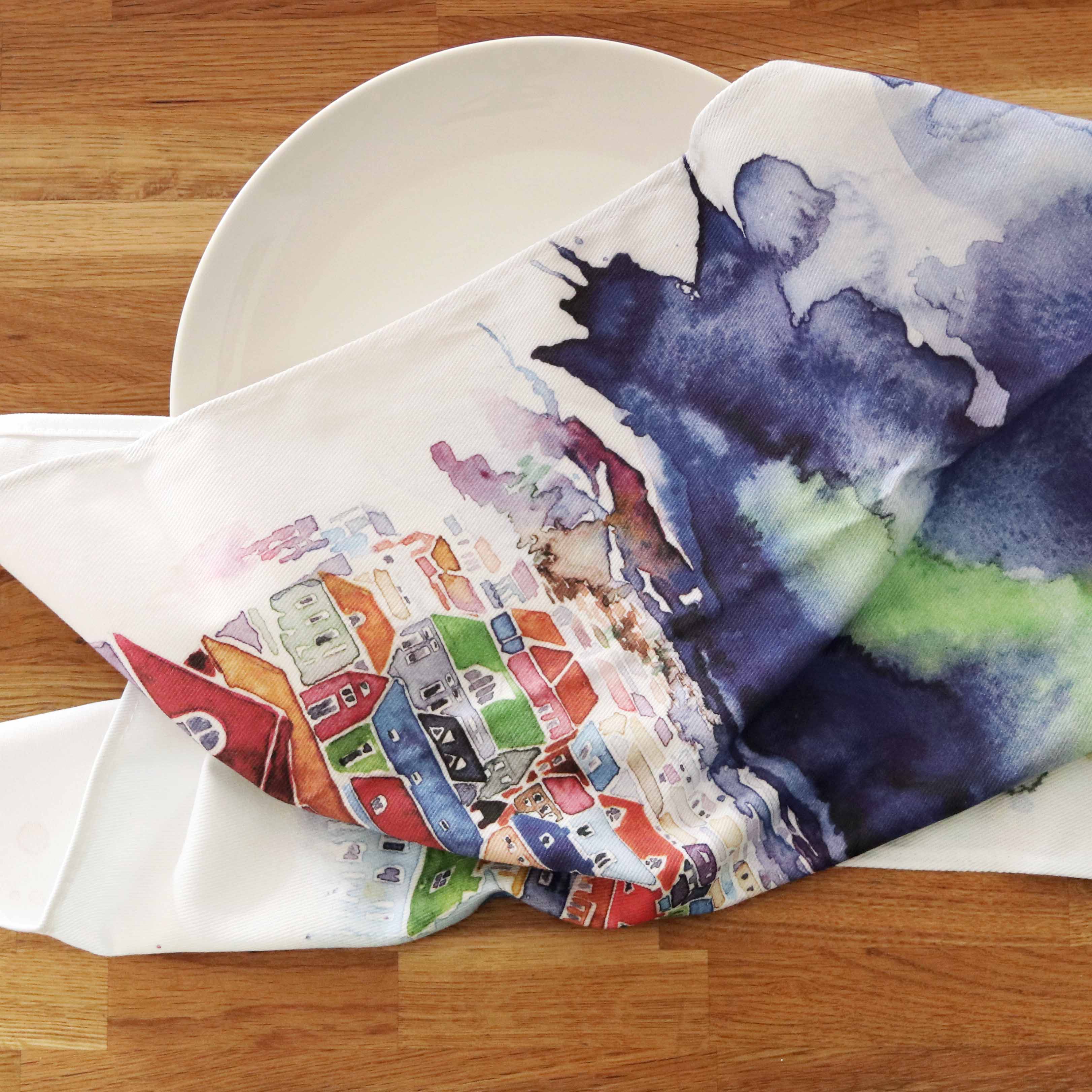 Dances in the Darkness | Tea Towel