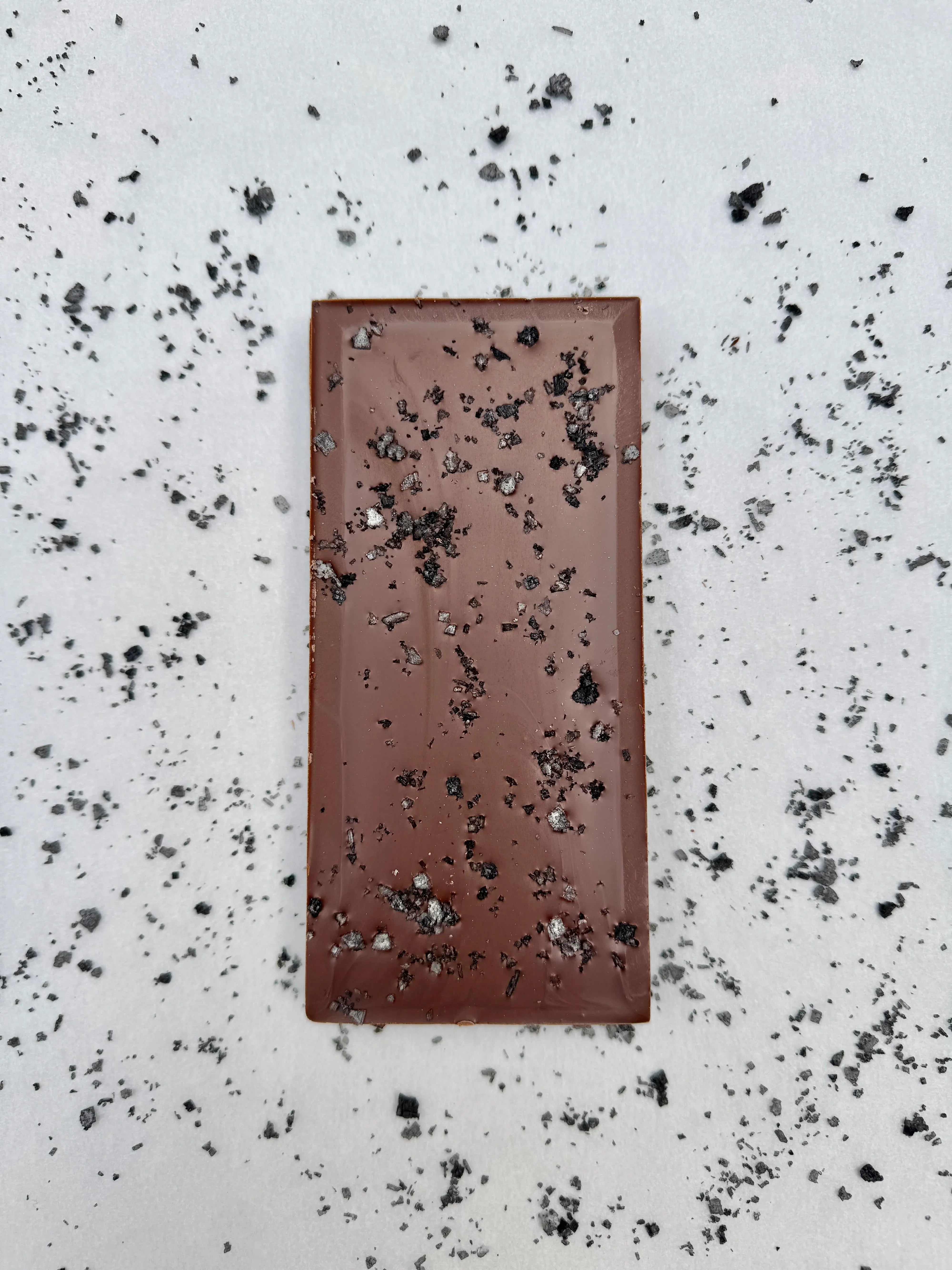 Black Sand – Icelandic Handmade Chocolate with Caramel & Sea Salt