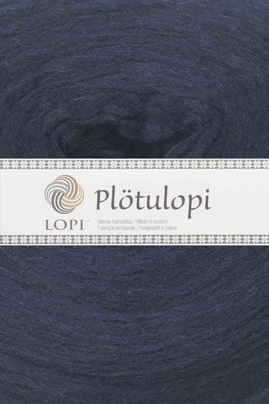 Plötulopi 0709 Midnight Blue — 1 plate in the Él kit