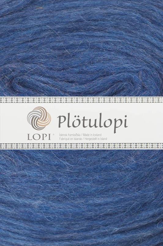 Plötulopi 1431 Arctic Blue Heather (in place of 1053 faded denim) — 1 plate in the Drekabörn kit