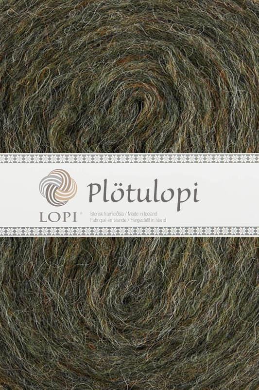 Plötulopi 2021 Frost Grass — 5 plates in the Skammdegi green kit