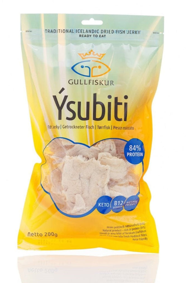 Icelandic Dry Fish Icelandic Dried Fish Bites Snacks 100 gr - Fish jerky