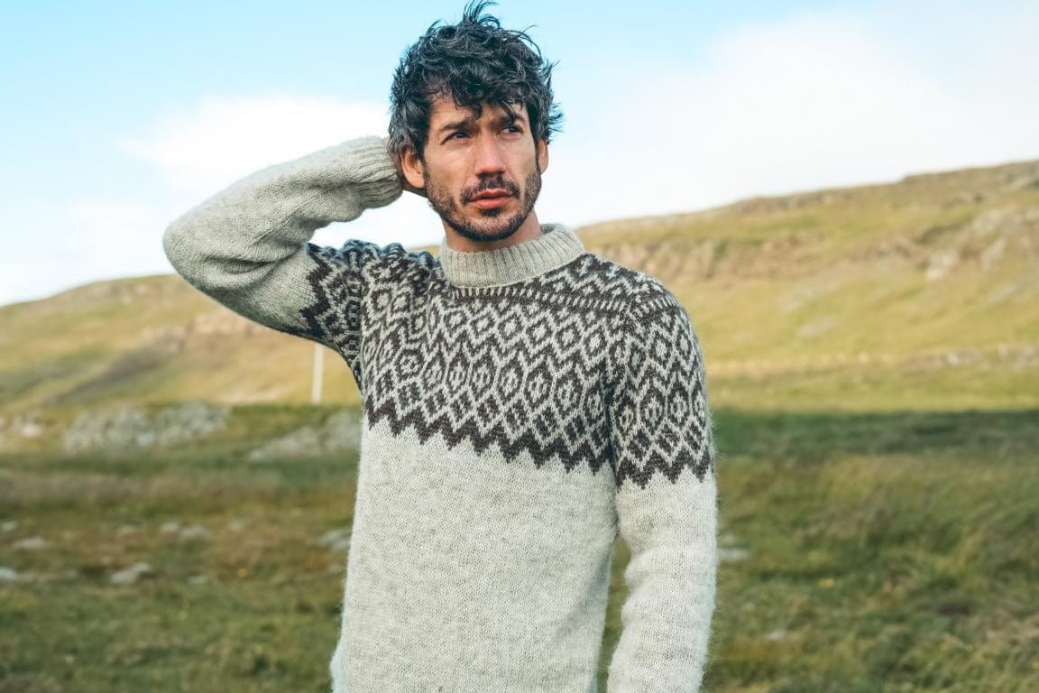 Borg - Icelandic Oatmeal sweater - The Icelandic Store