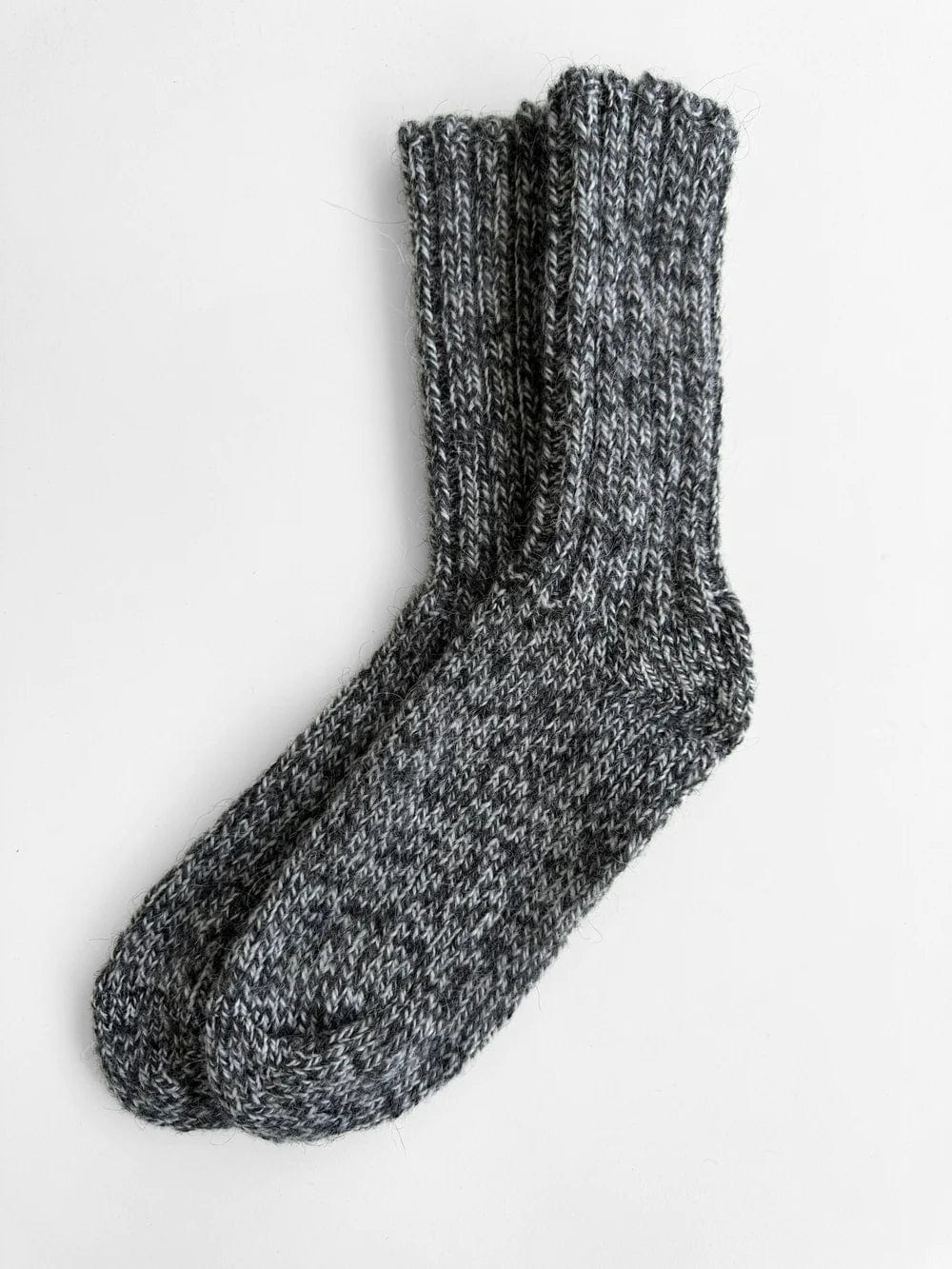Grey fuzzy socks deals