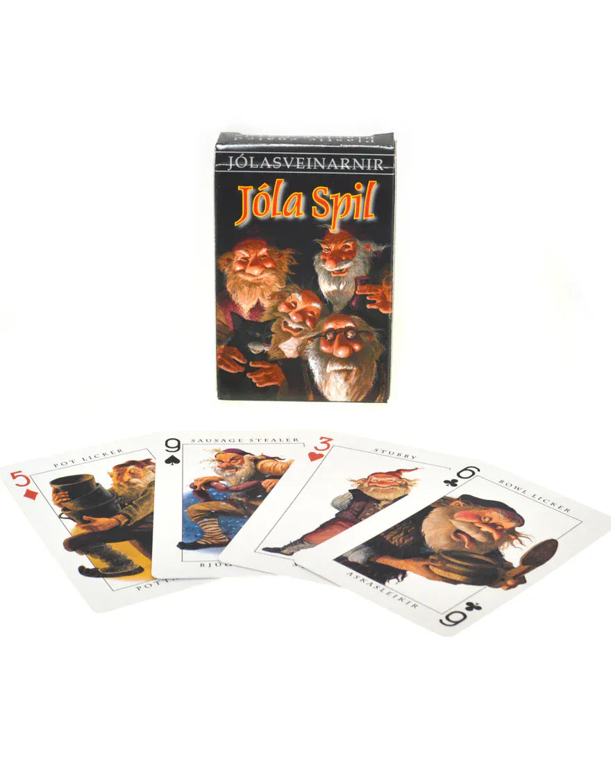 Icelandic Yule Lads Playing Cards