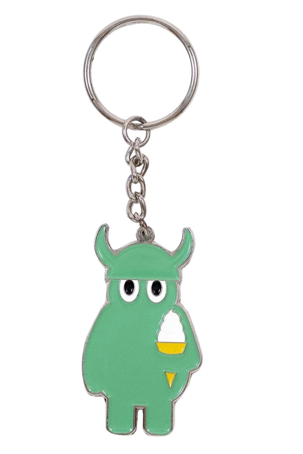 celandic Viking enamel keychain by Ninna – Nordlings souvenir, metal charm 60×33 mm