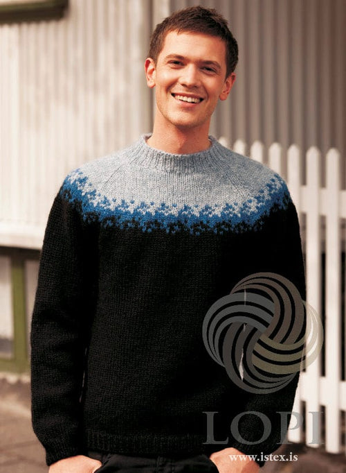 Knitting pattern kits for men wool sweaters, jumpers, cardigans and ...