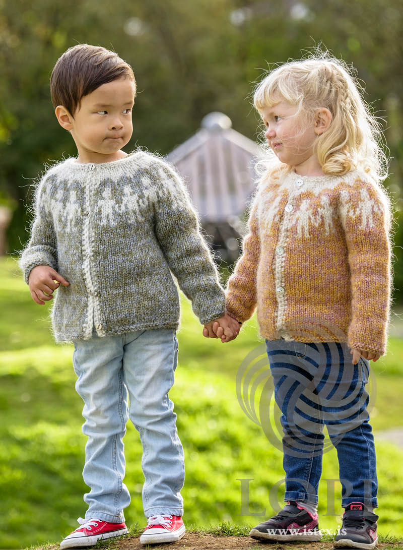 Litlu manneskjurnar — Knitting pattern
