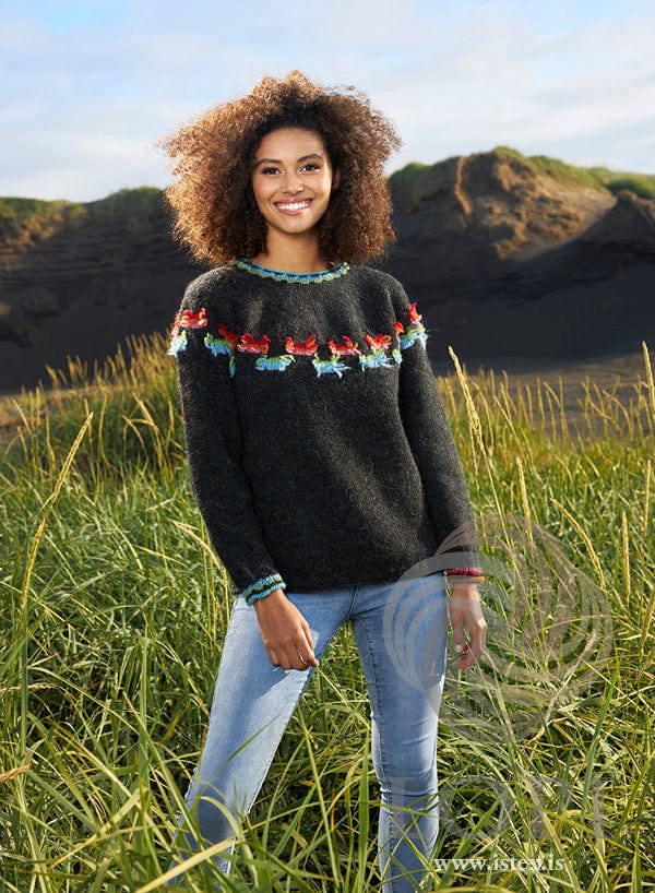 Klippa Galaxy Wool Sweater - Knitting Kit - The Icelandic Store
