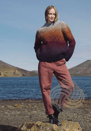 Energy Earth Tones wool sweater  - Knitting Kit