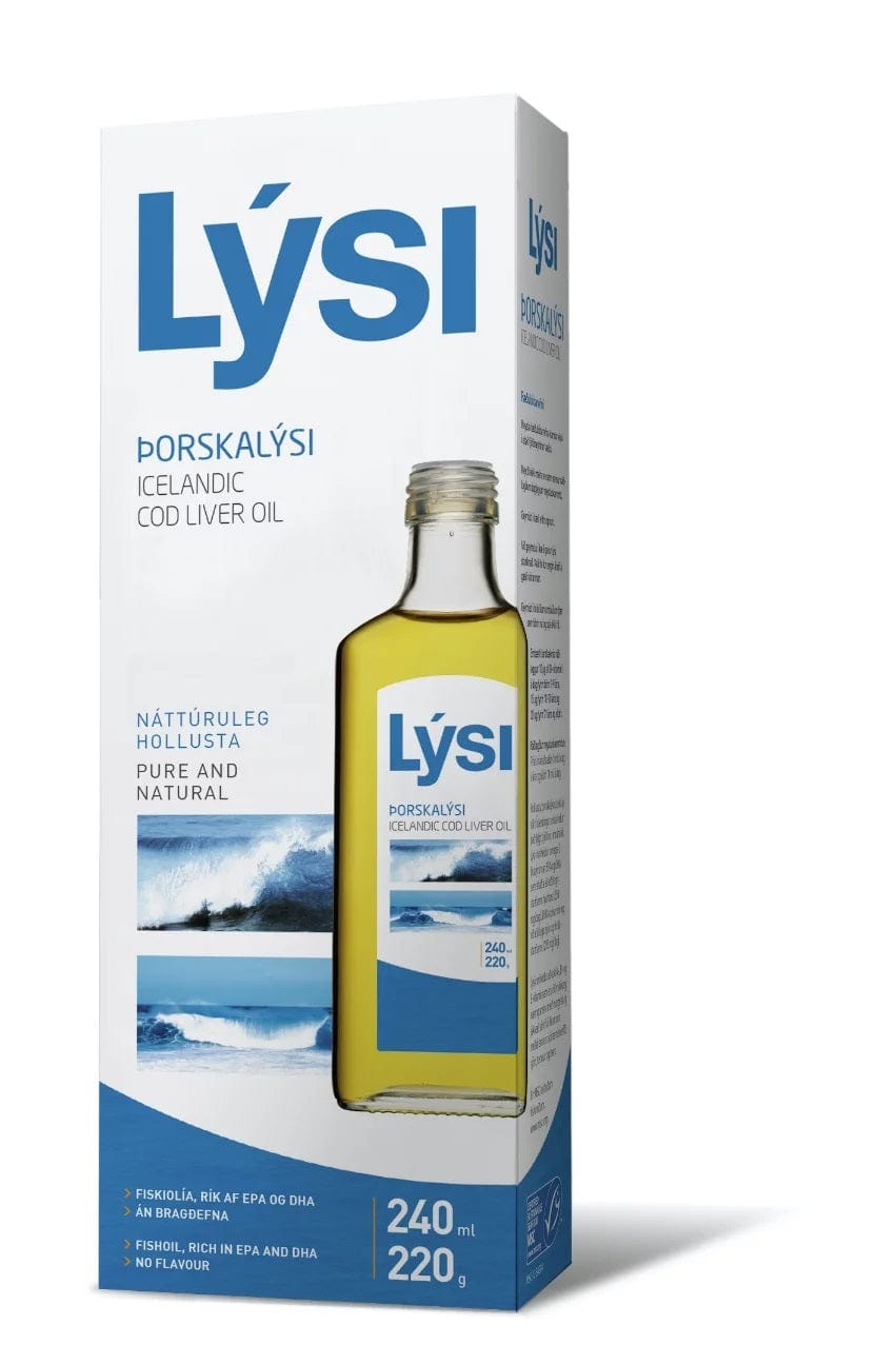 LIQUID COD LIVER OIL - PACK OF 24 - The Icelandic Store