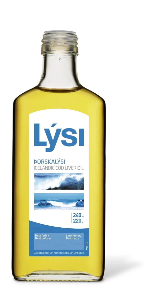 LIQUID COD LIVER OIL - PACK OF 12 - The Icelandic Store
