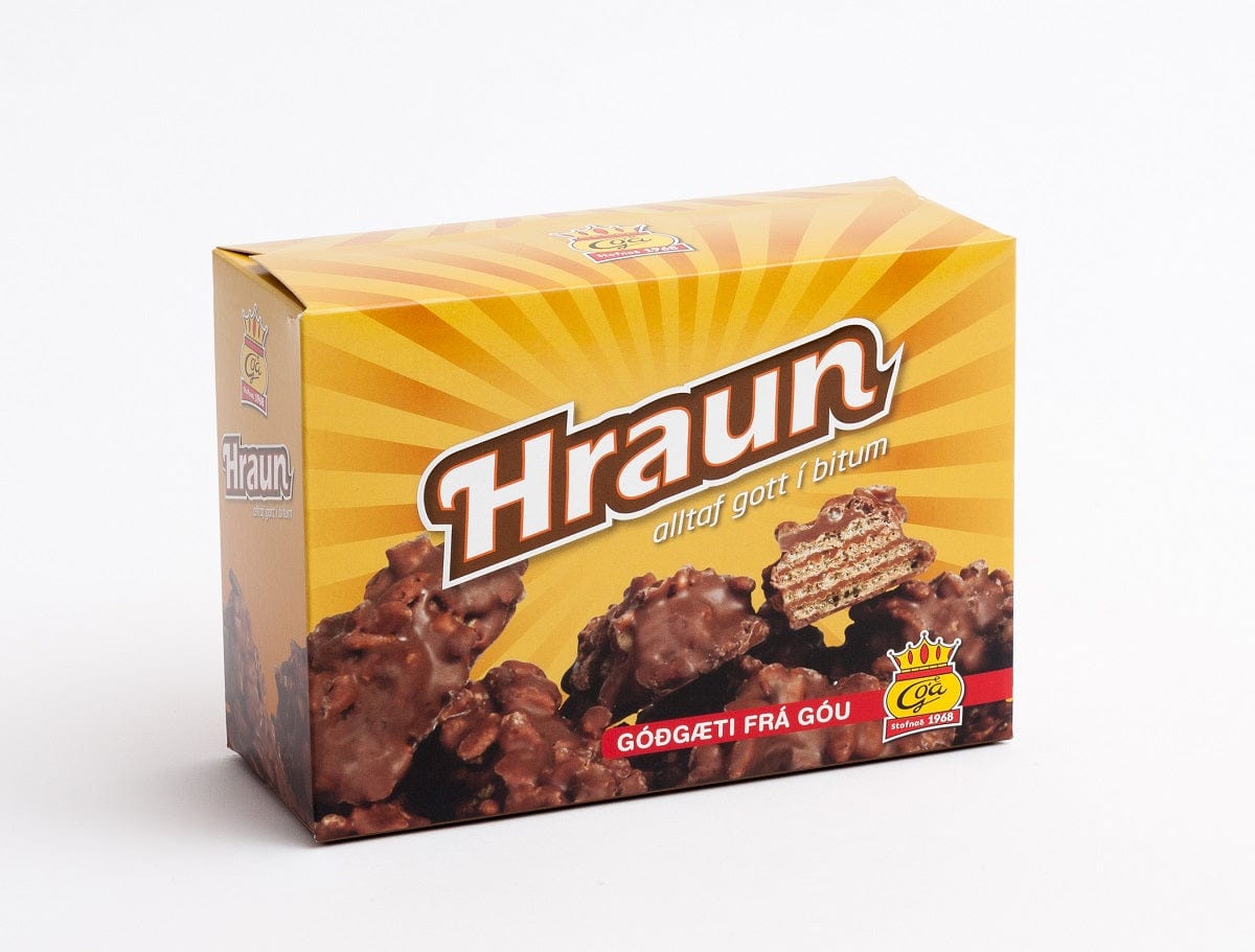 Lava Dark chocolate bites - Góu Hraunbitar - The Icelandic Store