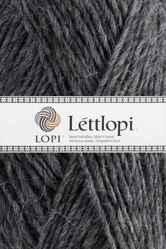 Léttlopi 0058 Dark Grey Heather — 1 ball in the Stjörnuljós barna kit