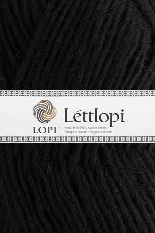 Léttlopi 0059 Black — 2 balls in the Eyja kit