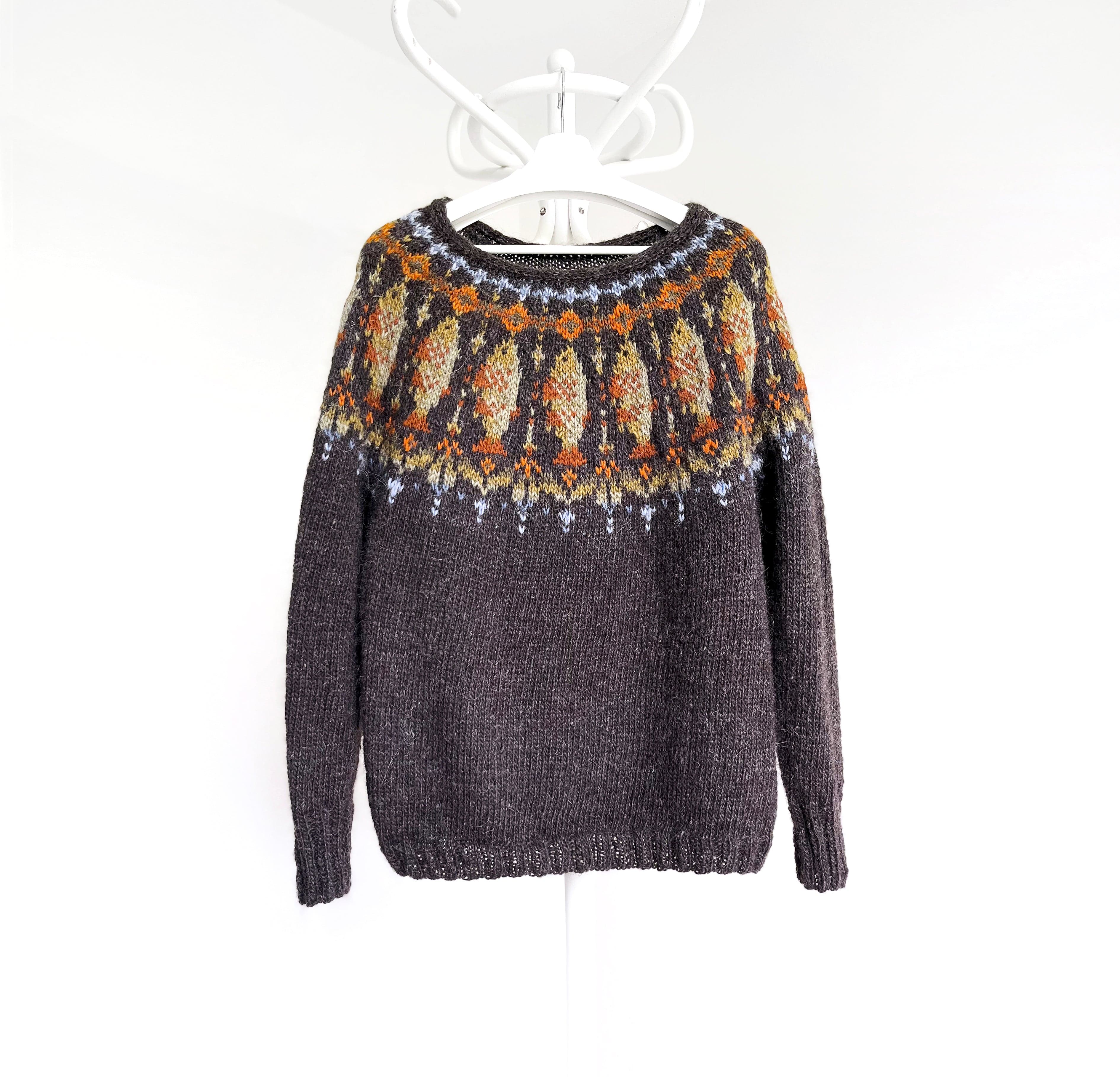 Lofoten Cod Fish Lopapeysa — Knitting Kit