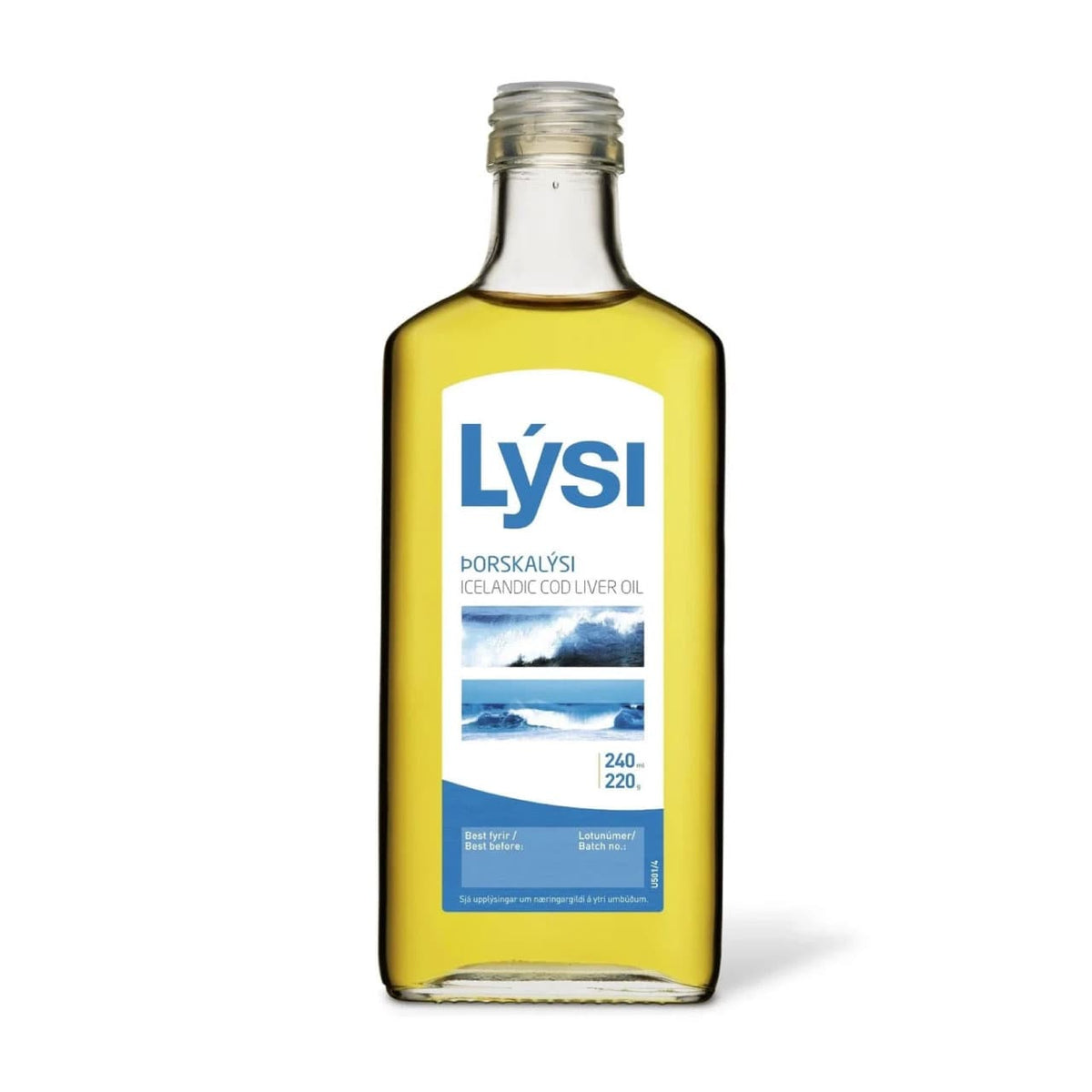 Liquid Cod Liver Oil — Icelandic Omega‑3 (EPA & DHA)