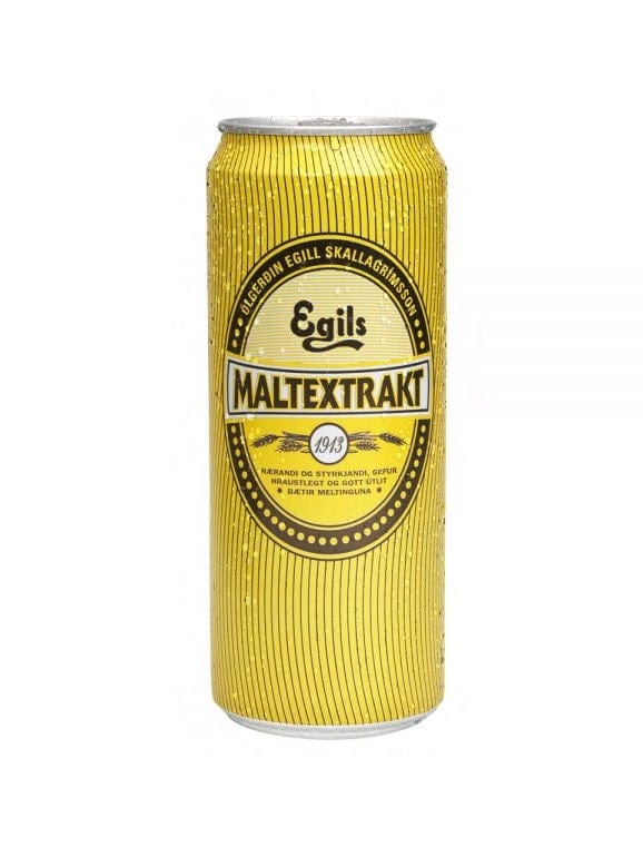 Egils Malt - 500ml can (Non-alcoholic) - The Icelandic Store