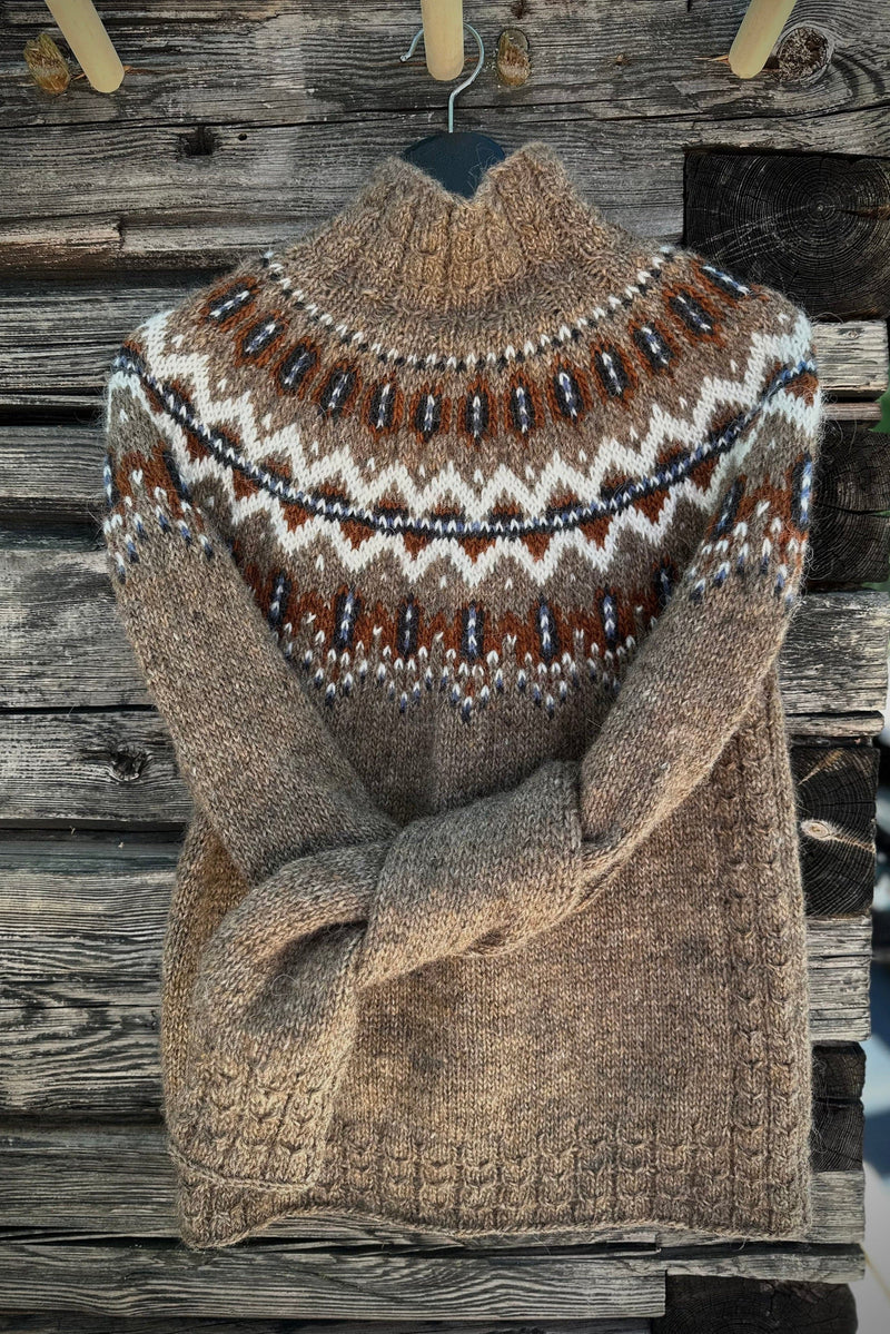 Meiko Icelandic sweater Murky - Lettlopi Knitting Kit