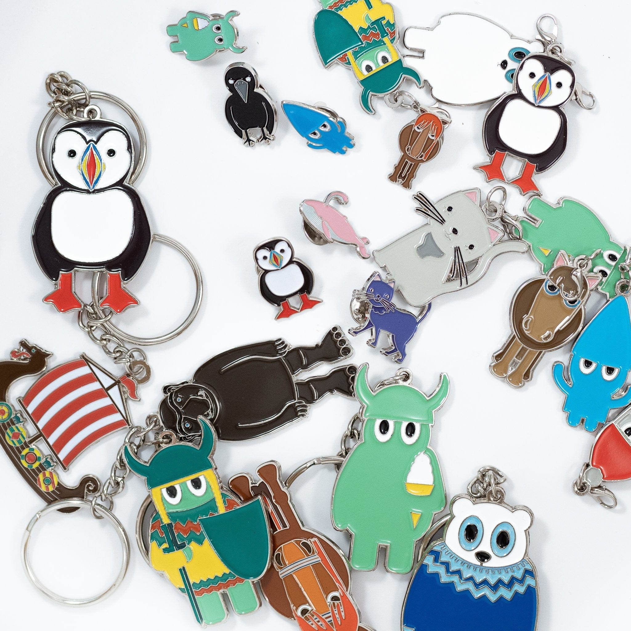 The Tourist Keychain | Nordlings Icelandic Souvenir