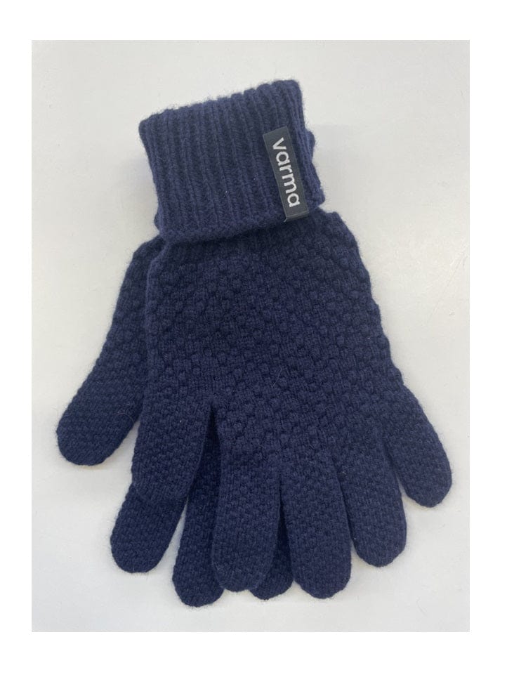 Icelandic Wool Gloves - Navy Blue - Men´s - The Icelandic Store