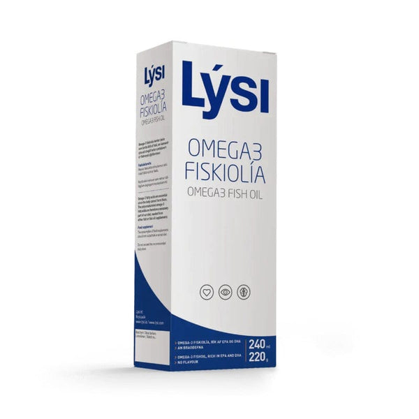 LYSI OMEGA 3 FISH OIL -Icelandic -Pack of 24 bottles