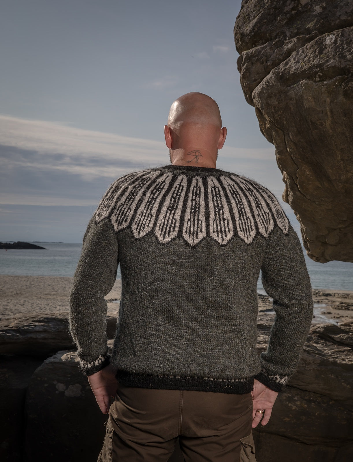 Orion Icelandic zip-up Lettlopi wool jacket - Knitting Kit