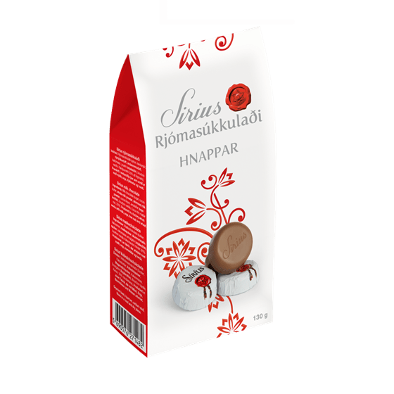 Plain Chocolate bites - Box of Icelandic chocolate 130gr - The Icelandic Store