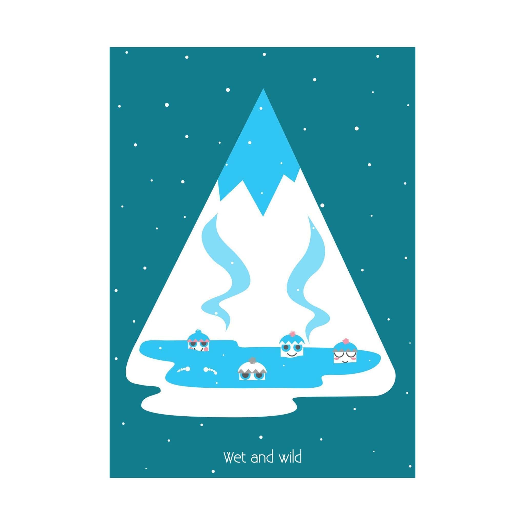 Wet and Wild | Postcard