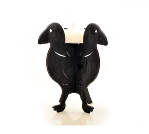 Puffin Shaped Plywood Candle Holder Laser Cut