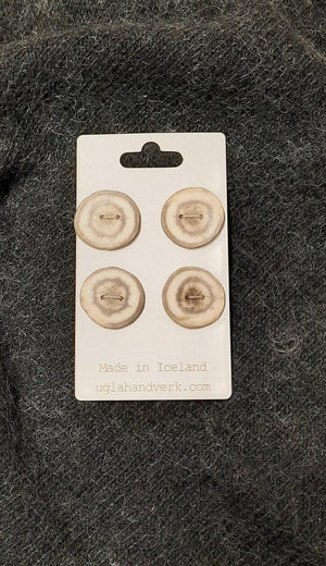 Reindeer Antler Buttons
