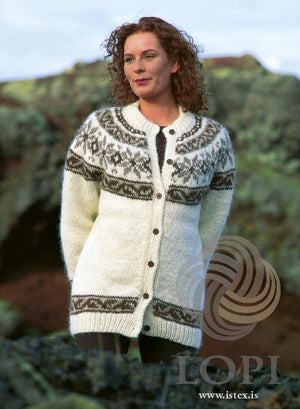 Rósalind  - Wool sweater knitting kit