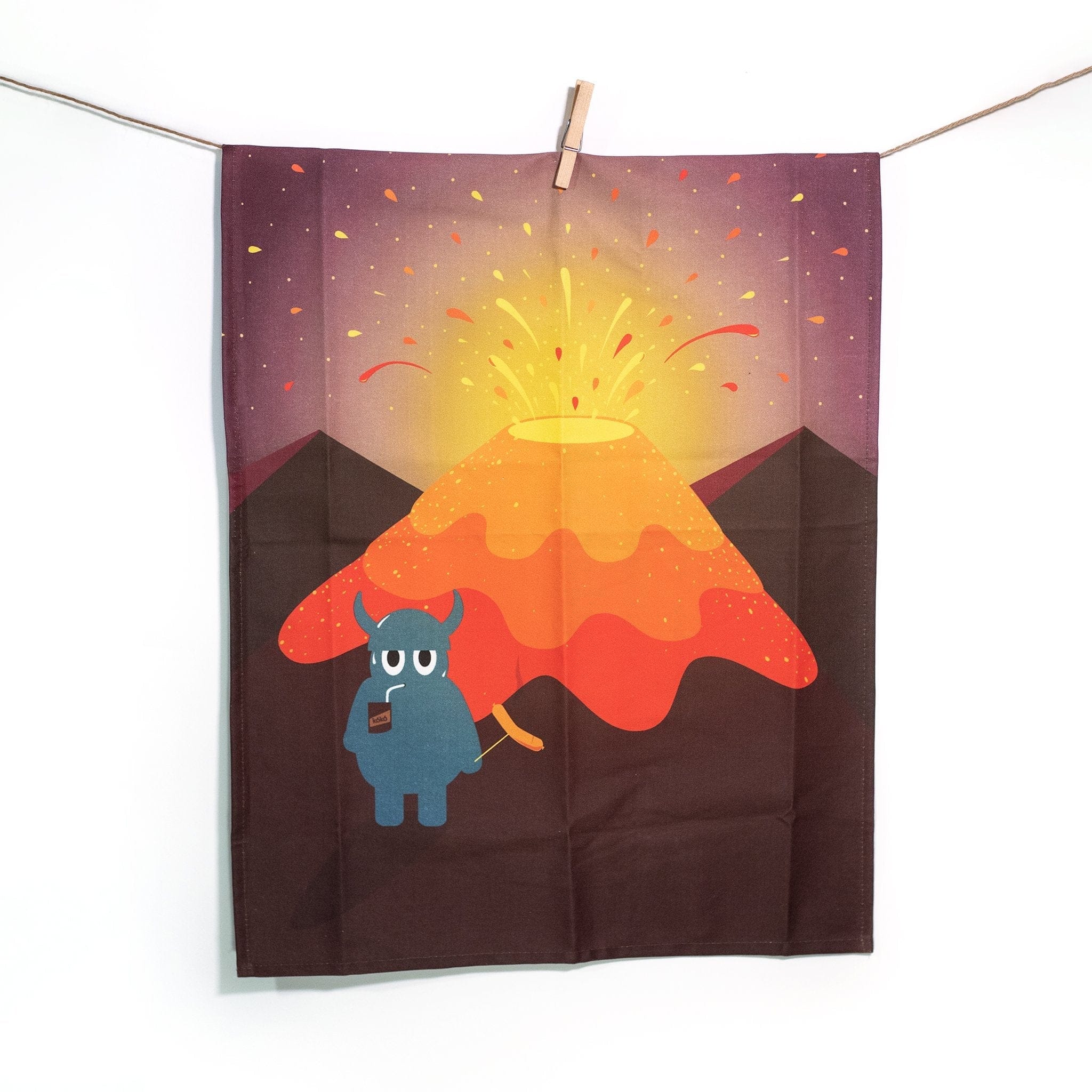 BBQ the Viking Style | Tea Towel