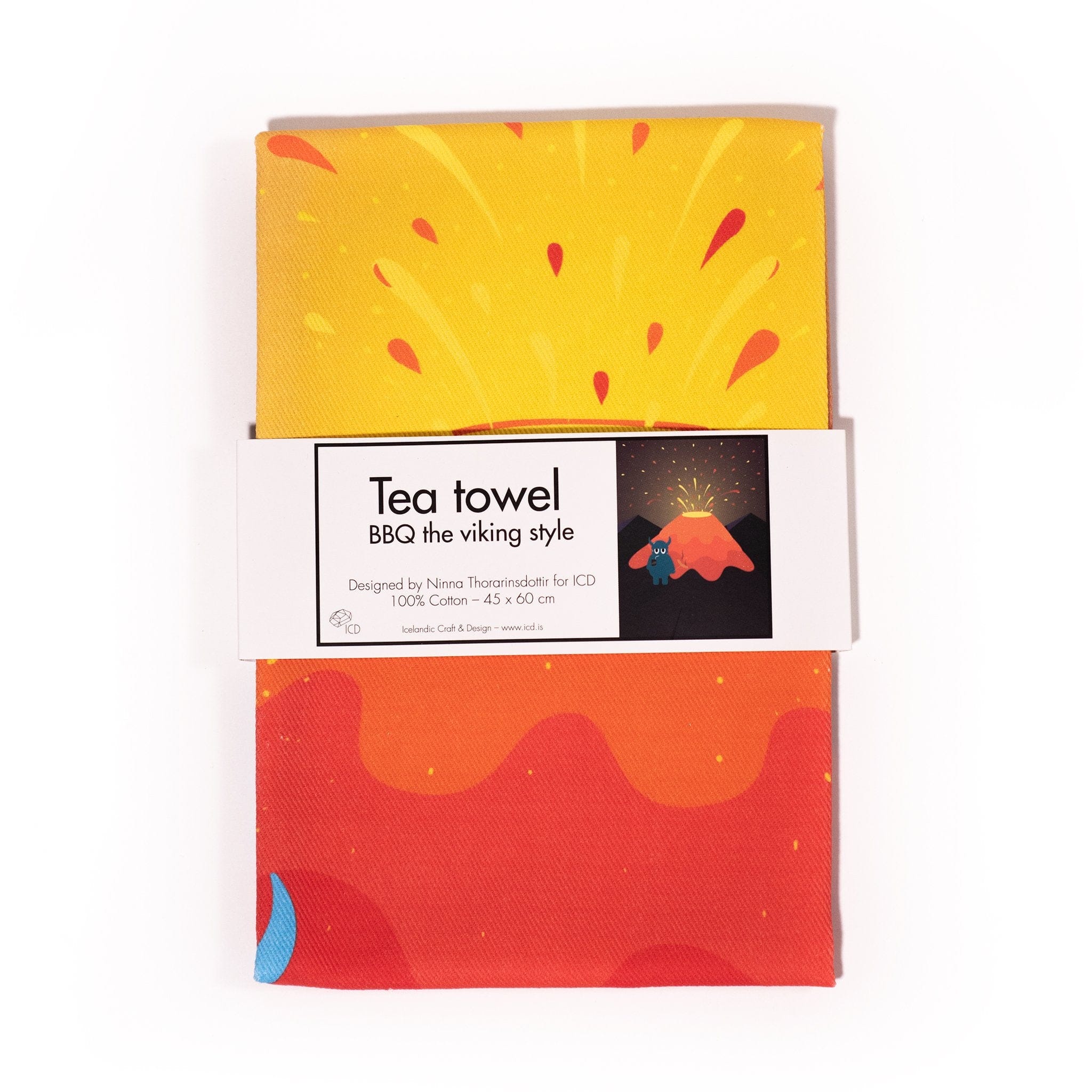 BBQ the Viking Style | Tea Towel