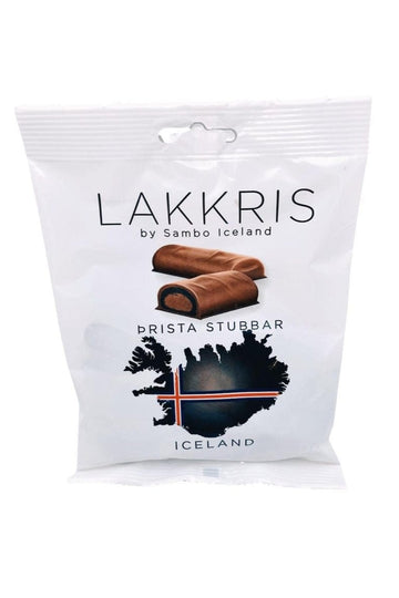 Þrista Stubbar / Chocolate covered liquorice 130g - 4.5Oz